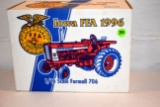 Ertl 1996 Iowa FFA Farmall 706 Tractor, 1/16th Scale With Box