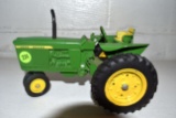 John Deere Narrow Front Tractor With Metal Rims And 3 point, No Box