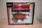 Ertl Britain's Case IH Axial Flow 7010 Combine 30th Anniversary Collector Edition With Corn And Bean