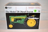 Ertl Precision Classics No.10 720 Diesel Tractor, 1/16th Scale With Box, Box Has Damage