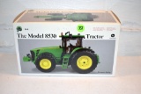 Ertl Precision Series II No.3 John Deere 8530 Tractor, European Styling, 1/32nd Scale With Box