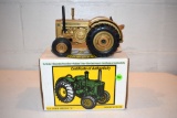 Ertl 100 Year John Deere Company Gold John Deere D Tractor, 1/16th Scale With Box