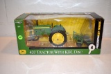 Ertl Britain's Precision Key Series No.4 John Deere 420 Tractor With KBL Disc, 1/16th Scale With Box