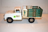 1960s Tonka Green Giant Company Stake Bed Truck, No Box