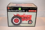 Ertl Precision Series No.8 Farmall Super M Tractor, 1/16th Scale With Box, Box Is Worn