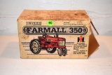Ertl Farmall 350 Tractor, 1/16th Scale With Box, Box Is Stained