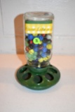 Chicken Feeder With Marbles