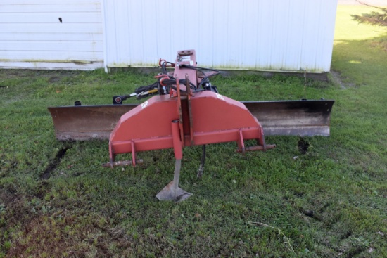 Bushhog Model 176, 3pt Blade Tilt and Angle, 10' Blade, SN: 12-02205