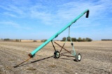 Houle 22’ Manure Load Stand Pipe, 2 Wheel Transport, Manual Lift, Frame/ Stand Has Been Welded