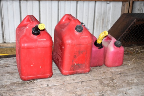 4 Gas Cans