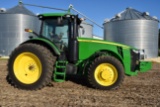 2013 John Deere 8235R MFWD, 715 Actual Hours, 18.4 –46 Duals, IVT, ILS, Inside Wheel Weights, 4 Hydr