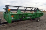 2014 John Deere 620F Hydra-Flex Bean Head, 20’, Full Finger Auger, Stubble Lights, Single PTO, Singl