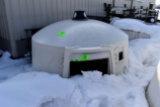 Poly Dome Calf Nursery With Buckets