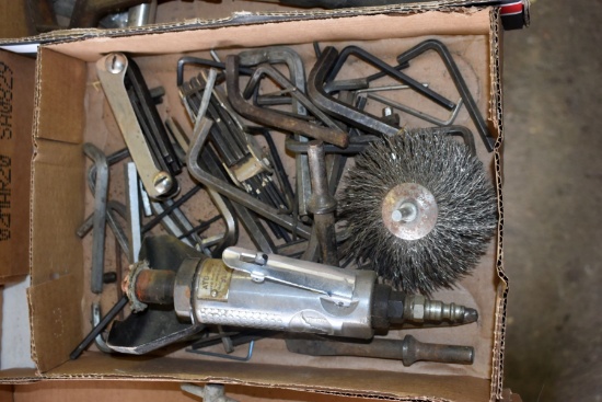 ATD Air Cut Off Tool & Assortment Of Allen Wrenches