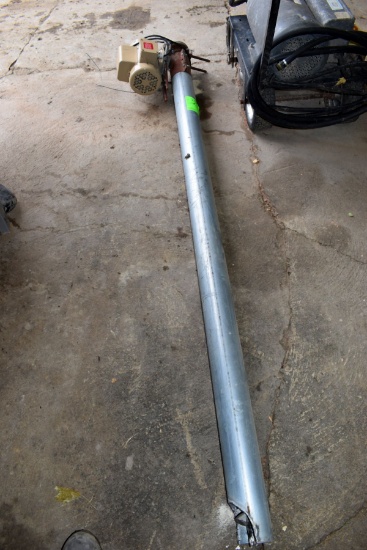 7'x3" Auger With Like New Baldor 3/4HP Single Phase Motor
