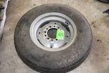 Goodyear 7.6-15SL Tire On 6 Bolt Rim