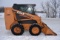 2005 Case 430 Skid Loader, 2,006 Actual Hours, Cab, Heat, Aux Hyd, Quick Attach, Hand Controls, SN: