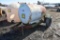 500 Gallon Fuel Tank On Single Axle Trailer, With