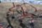 Tonutti 4 Wheel 3pt. Rake, New Unused