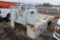12' Steel Utility Bed, Maintainer Crane, Hydrauli