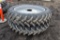 (2) Firestone 380/90R54 Rear Tires On Case IH 10