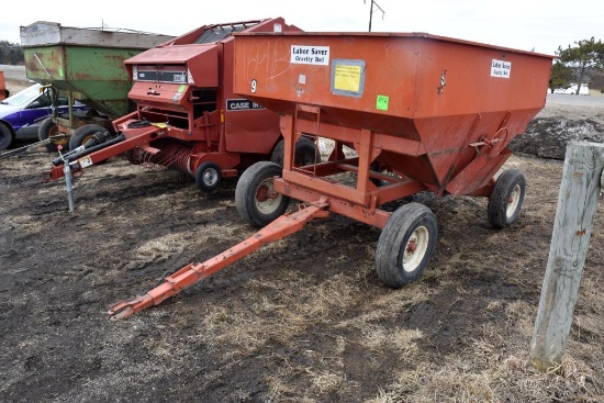 175 Bushel Gravity Flow Wagon On 6 Ton Running Ge