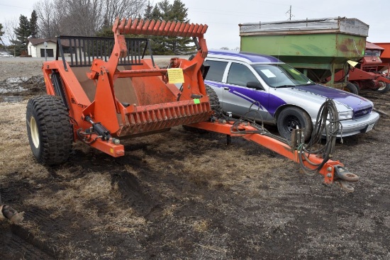 Rite Way RR900 Rock Picker, Hydraulic Tongue, Hyd