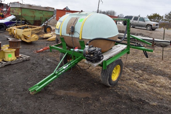 Walsh 300 Gallon Crop Sprayer, 30' Booms, Gas Mot