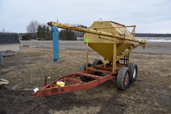 Handy Fill Fertilizer Tender, Tandem Axle, Lights