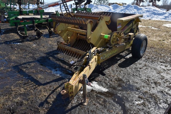 Degelman R5705 Rock Picker, Hydraulic Reel & Dump