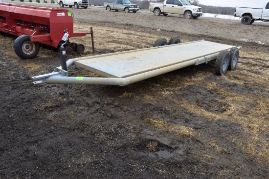 Donahue Implement Trailer,21' x 5' Tanem Axle