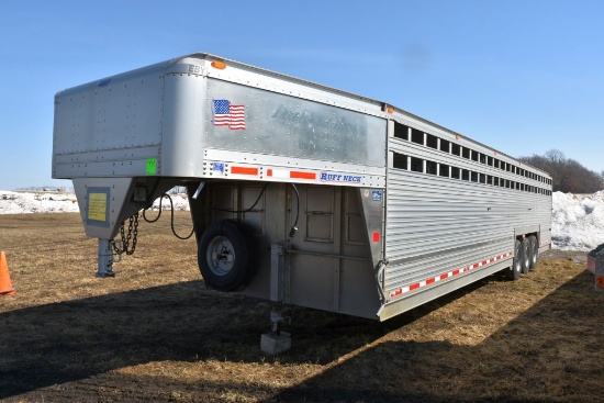 2010 EBY Gooseneck Aluminum Trailer, 8.5' x 32'
