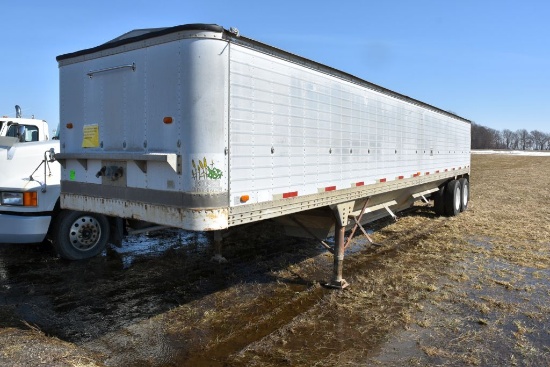 1980 Timpte Super Hopper Grain Trailer, 40'x66"x9
