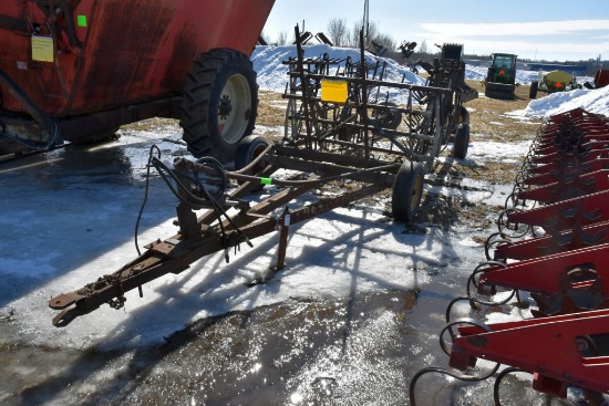Pepin 35' Spike Tooth Drag On Hydraulic Cart