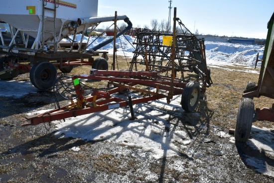 Pepin 35' Spike Tooth Drag On Hydraulic Cart