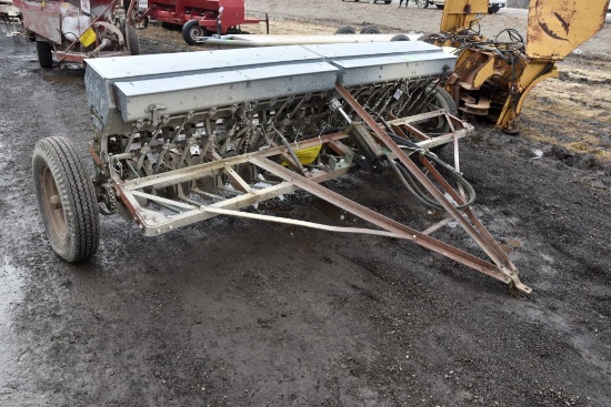 Case 10' Grain Drill, Grass Seeder, Low Rubber, 6