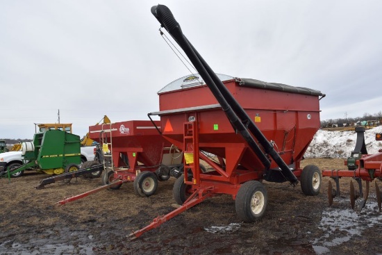 J&M Model 350-20 Gravity Flow Wagon Seed Tender,