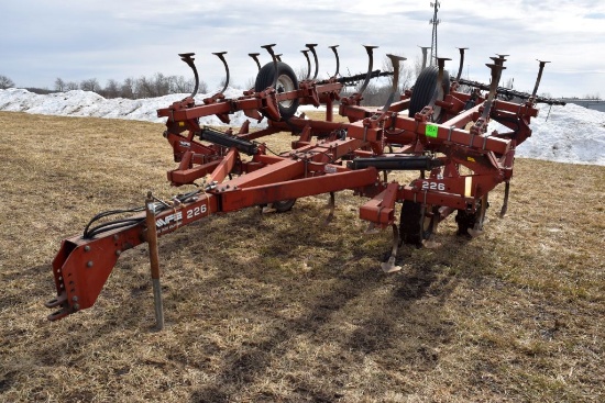 White 226 Field Cultivator, 22.5', 3 Bar Harrow,