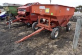 175 Bushel Gravity Flow Wagon On 6 Ton Running Ge