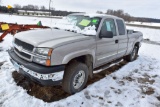 2004 Chevy 2500 Ext Cab Pickup, 4x4, Auto, 6.0L V