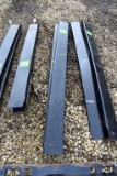 New/Unused Brute 7' Set Of Pallet Fork Extensions