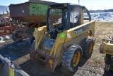 John Deere 317 Skid Loader, Cage Cab, 10x16.5 Tir