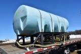 1610 Gallon Poly Tank On Stand, Quick Fill Valves
