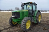 2005 John Deere 6615 MFWD Tractor, 1052 Actual On