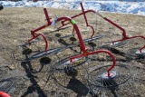 Tonutti 4 Wheel 3pt. Rake, New Unused