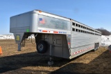 2010 EBY Gooseneck Aluminum Trailer, 8.5' x 32'