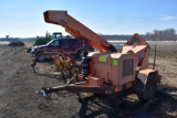 Asplundh Wood Chipper, Single Axle, 2218 Hours,