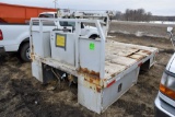 12' Steel Utility Bed, Maintainer Crane, Hydrauli