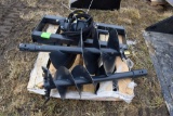 Wolverine Skid Loader Post Hole Digger With 18