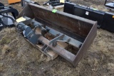 Woods 7' Box Blade, 3pt., With Hydraulic Scarifier